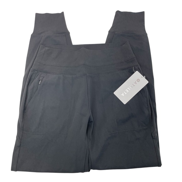 NWT Athleta Venice Joggers Medium Tall Black - Picture 4 of 16